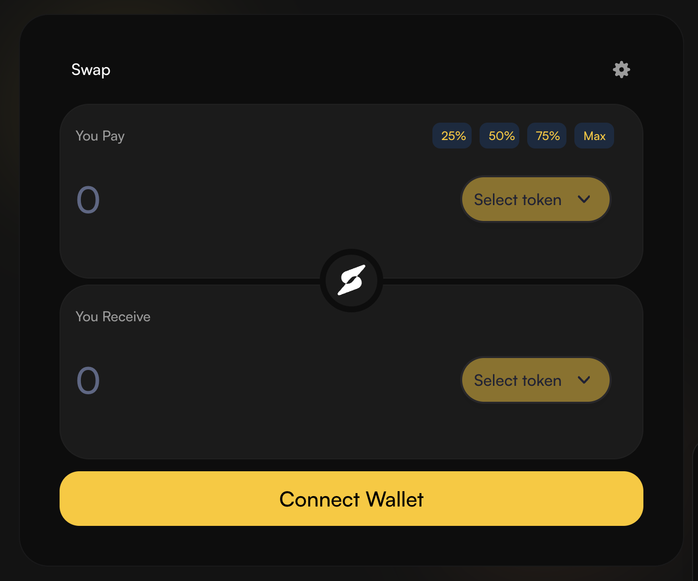 Surge DEX screenshot